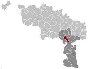 Merbes-le-Château în Provincia Hainaut
