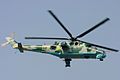Modernized Mil Mi-24P in Ukraine Army service