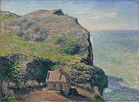 Customs House Monet - The Customs House, Varengeville, 1882.jpg