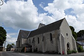 Mur nord de l'église Notre-Dame.