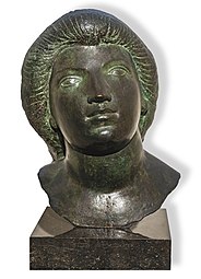 Tête de jeune fille, Montauban, musée Ingres-Bourdelle. Étude pour le Monument à Michel Servet.