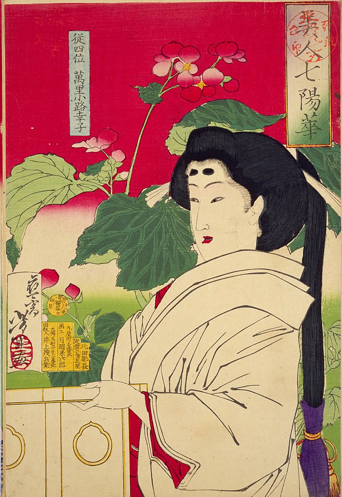 File:NDL-DC 1312885-Tsukioka Yoshitoshi-美人七陽華 従四位万里