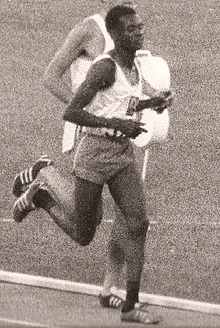 נפתלי טמו בריצת 5000 מטר באולימפיאדת מקסיקו סיטי (1968) בה זכה במדליית ארד