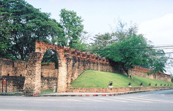 Northern gate of the old walled town. The only gate that still exists.