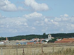 Skyline of Nava de Sotrobal