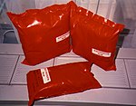 Three firestop pillows