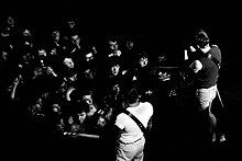 New Order at SFX Dublin in 1983 New Order and crowd at SFX Dublin 1983.jpg