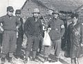 News crew members of the Tokyo Nichinichi Shimbun in Nanking.jpg