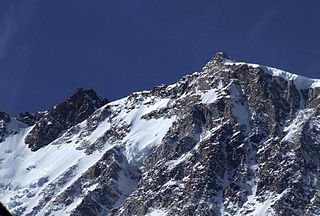 Nordend Summit in the Pennine Alps