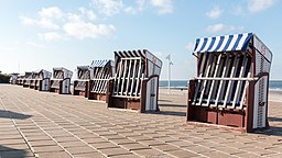 Strandpromenade in Norderney