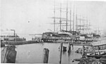 Thumbnail for File:North Stockton ferry wharf, Stockton, New South Wales.jpg