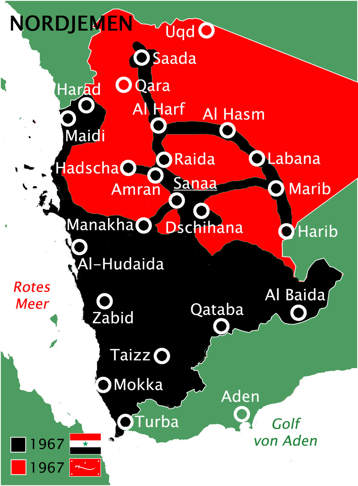 Pohjois-Jemenin sisällissota – Wikipedia