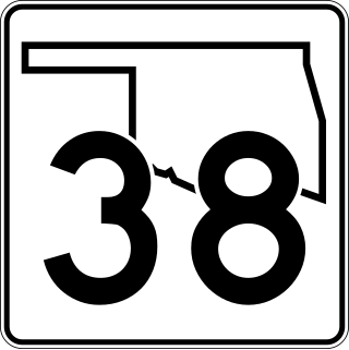 <span class="mw-page-title-main">Oklahoma State Highway 38</span> State highway in Oklahoma, United States