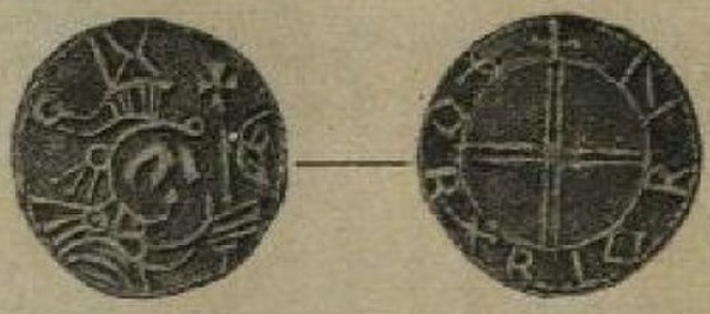 Coin dating to the reign of King Olaf Kyrre.