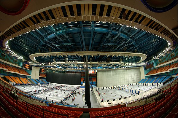 A view during the 2015 World Fencing Championships on 15 July