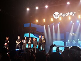 OneRepublic no Spotify On Stage BKK 2019