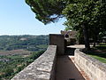 Panorama dalla fortezza dell'Albornoz.