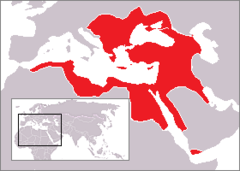 Położenie Imperium Osmańskiego