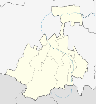 Location map Šiaurės Osetija