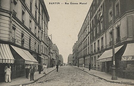 Pantin.Rue Etienne Marcel