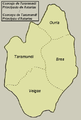 Карта паррокій муніципалітету Тарамунді