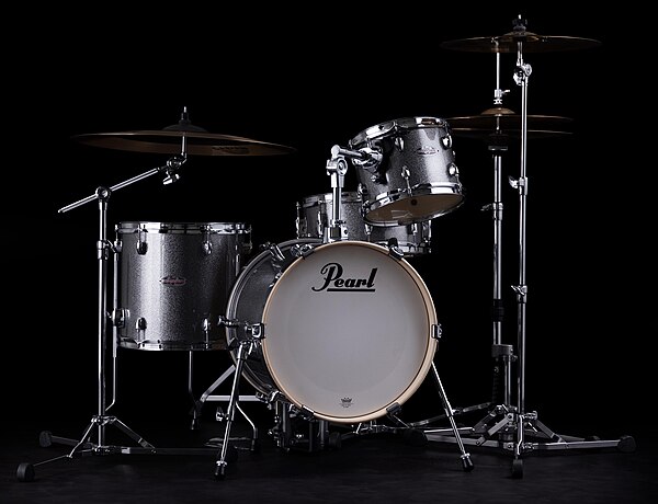 Pearl Midtown Compact drum kit in Grindstone Sparkle