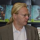 Pelle Andersson, Bogmessen 2014 (crop). 
 jpg