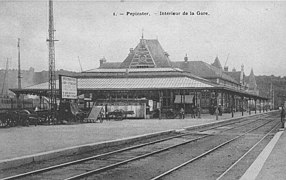 Bâtiment voyageurs vers 1900.