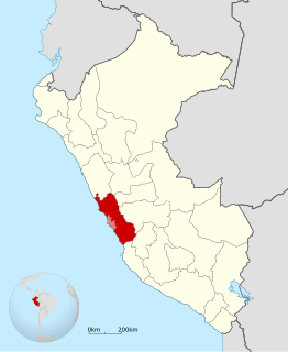 Lima Region Region in 10 provinces and 171 districts, Peru