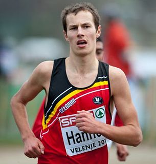 Pieter-Jan Hannes Belgian middle-distance runner