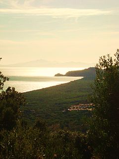 Roccamare Frazione in Tuscany, Italy