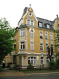 Apartment building in closed development