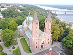 Plock Cathedral aerial photograph 2019 P04.jpg