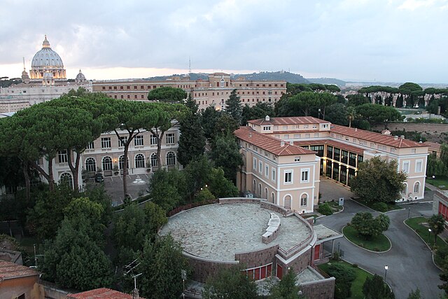 A view of the campus of the Urban University from the south