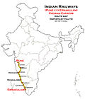 Poorna Express (Pune - Ernakulam) Route map.jpg