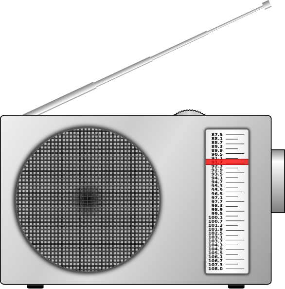 File:Portable Radio.svg