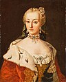 Portrait painting of the Archduchess Maria Amalia of Austria (future Duchess of Parma) by an unknown artist.jpg