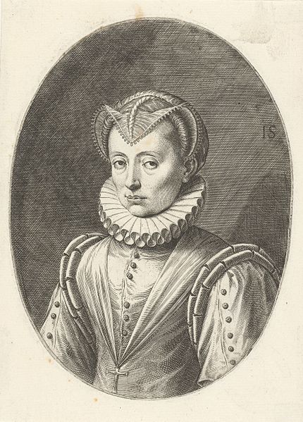 File:Portret van Renata van Lotharingen, hertogin van Beieren, Johann Sadeler (I), 1588 - 1595.jpg