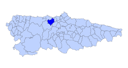 Pravia - Localizazion