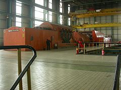 Generator Termoelektrane Kosovo B iz 2004. godine.