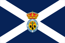 Bandera de la provincia de Santa Cruz de Tenerife (no oficial).