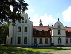 Das 1793 fertiggestellte Herrenhaus.