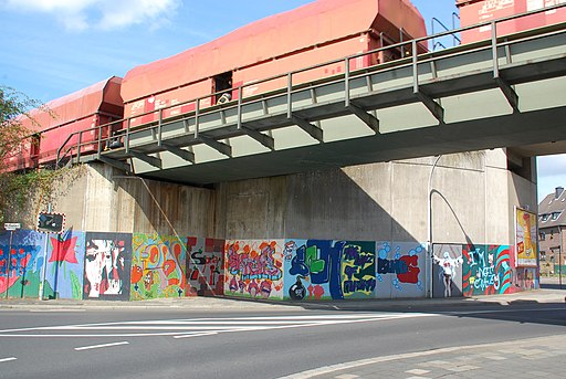 Quadrath-Ichendorf Im Rauland Bahnbrücke 01