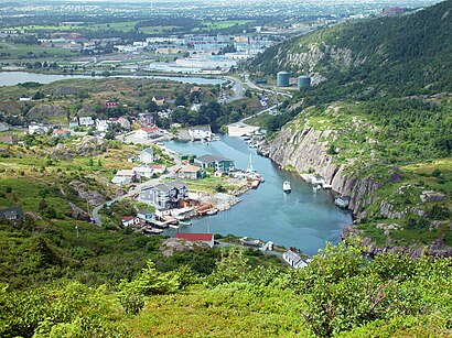 How to get to Quidi Vidi with public transit - About the place