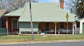 English: Residence attached to the police station at Quirindi, New South Wales