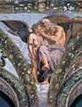Cupid and Jupiter from the Loggia di Psiche