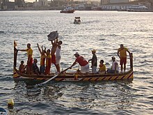 Senglea team, winners of the 2008 Maltese National Regatta Regatta2008.JPG