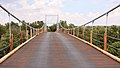 Regency Suspension Bridge spanning the Colorado River between Mills and San Saba counties