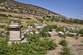 Remains of the Temple of Artemis in Aulis on 28 August 2021.jpg