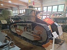 Renault FT in Parola Tank Museum procured by Finland in 1919. In service until 1942 Renault FT in Parola tank museum Finland.jpg